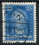 Германия 1926-1927 гг. • Mi# 393 • 25 pf. • Гете • стандарт • Used F-VF