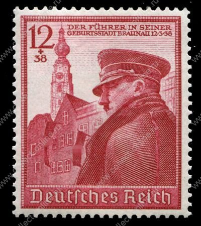 Германия 3-й рейх 1939 г. • MI# 691 • Адольф Гитлер • MNH OG VF ( кат. - €12 )