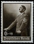 Германия 3-й рейх 1939 г. • MI# 694 • Адольф Гитлер • MH OG VF ( кат. - €6 )