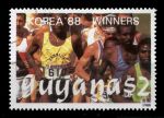 Гайана 1989 г. • Sc# 2017 • $2 • Олимпиады • марафон • Used(ФГ) OG NH VF ( кат. - $4 )