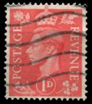 Великобритания 1941-42 гг. Gb# 486 • Георг VI • 1d. • стандарт • Used F-VF