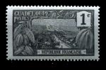 Гваделупа 1905-1907 г. • Iv# 55 • 1 c. • основной выпуск • вид на Бас-Терр • MNH OG VF