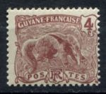 Французская Гвиана 1904-1907 гг. • Iv# 51 • 4 c. • муравьед • стандарт • MNH OG VF