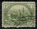 Ирак 1923-1925 гг. • Gb# 41 • ½ a. • основной выпуск • Суннитская мечеть • Used F-VF