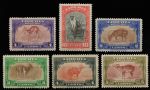 Либерия 1942 г. SC# 283-8 • 1 - 10 c. • Африканская фауна • полн. серия • MNH OG XF ( кат. - $15.00 )