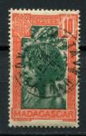 Мадагаскар 1930 - 1938 гг. • Iv# 165 • 10 c. • осн. выпуск • девочка народа Хова • Used F-VF
