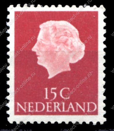 Нидерланды 1953-71 гг. SC# 346 • 15c. • Королева Вильгельмина • стандарт • MNH OG XF