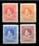Науру 1937 г. • Gb# 44-47 • Коронация Георга VI • полн. серия • MNH OG VF
