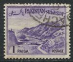 Пакистан 1961-1963 гг. • Sc# 129 • 1 p. • 1-й осн. выпуск • виды и достопримечательности • Used F-VF