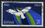 Южная Африка 1966 г. Sc# 311a • 2 ½ c. • 5-летие образования ЮАР (англ. название) • Used VF