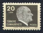 Турция 1980 г. • Sc# 2136 • 20 k. • Кемаль Ататюрк • стандарт • MNG VF