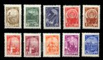 СССР 1961 г. • Сол# 2510-2518 • 1 - 16 коп. (10 марок) • стандарт • полн. серия • MNH OG VF