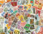 Швейцария • XX век • набор 50 разных старых марок • Used F-VF