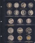 Альбомы • Юбилейные монеты Украины • 3 тома(I,II и III) 1995-2015 гг. • серия «КоллекционерЪ»