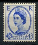 Великобритания 1952-1954 гг. • Gb# 521 • 4 d. • Елизавета II • стандарт • MH OG VF ( кат. - £5 )