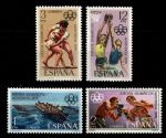 Испания 1976 г. • Mi# 2236-2239 • Ление Олимпийские Игры, Монреаль • полн. серия • MNH OG VF