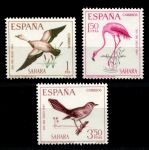 Испанская Сахара 1967 г. • Mi# 293-295 • птицы • полн. серия • MNH OG VF
