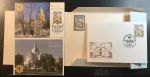 Беларусь 1998 г. • 775 лет городу Несвиж • буклет Белпошта (марка, КПД и 2 ПК) • MNH OG VF