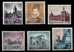 Испания 1961 г. • Mi# 1283-1288 • 400 лет переноса столицы в Мадрид • полн. серия • MNH OG VF ( кат. - €5 )