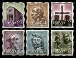 Испания 1961 г. • Mi# 1289-1294 • 1200 лет основания города Овьедо • полн. серия • MNH OG VF ( кат. - €5 )