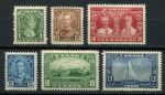 Канада 1935 г. • Sc# 211-6 • 1 - 13 c. • 25-летие коронации Георга V • полн. серия • MH OG VF ( кат. - $30 )