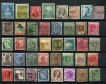 Британские колонии • 40 разных старинных марок • Used F-VF
