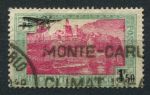 Монако 1933 г. • Mi# 137 • 1.25 на 5 fr. • надпечатка нов. номинала • авиапочта • Used VF ( кат. - €35 )