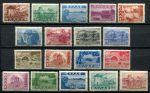 Греция 1942-1944 гг. • Mi# 464-481 • Ландшафты • 18 марок • полн. серия • MH OG VF