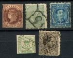 Испания 1862-1876 гг. • стандарт (5 марок) • Used F-VF