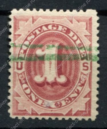 США 1891 г. • SC# J22 • 1 c. • служебный выпуск • Used VF