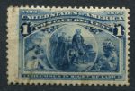 США 1893 г. • SC# 230 • 1 c. • Колумбова выставка • Сцена на корабле • MNH OG VG* ( кат. - $65 )