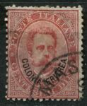 Итальянская Эритрея 1892 г. • Sc# 4 • 10 c. • надпечатка "Colonia Eritrea" • стандарт • Used F-VF ( кат. -$20 )
