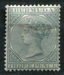 Бермуды 1893-1904 гг. • Gb# 28 • 3 d. • Виктория • стандарт • MH OG VF ( кат. - £25 )