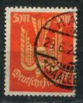 Германия 1923 г. • Mi# 263 • 5 M. • лесной голубь • авиапочта • Used VF ( кат.- €55 )