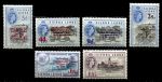 Сьерра-Леоне 1963 г. • Gb# 273-8 • 3 d. - 2 sh. • Юбилеи почтовых офисов • полн. серия • MLH OG XF