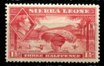 Сьерра-Леоне 1938-1944 гг. • Gb# 190 • 1½ d. • Георг VI • основной выпуск • уборка риса • MLH OG XF ( кат.- £ 20 )