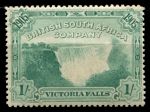 Родезия 1905 г. • Gb# 97 • 1 sh. • Водопад Виктория (перф. - 14) • MH OG VF* ( кат.- £45 )