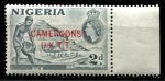 Британский Камерун 1960-1961 гг. • Gb# T4c • 2 d. • надпечатка U.K.T.T. на марках Нигерии • золотодобытчик • MNH OG XF+