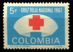 Колумбия 1967 г. • SC# RA62 • 5 c. • Национальный Красный Крест • для почтовых сборов • MNH OG XF