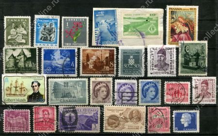 25 старых иностранных марок • Used VF