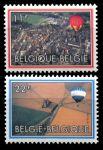 Бельгия 1983 г. • Mi# 2146-7 • 11 и 22 fr. • 200-летие воздухоплавания • полн. серия • MNH OG XF ( кат.- € 2 )