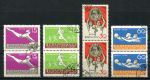 СССР 1959 г. • Сол# 2335-8,2336K • 15 - 60 коп. • Спартакиада народов СССР • разновидность! • полн. серия • пары • Used(ФГ) XF+