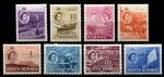 Северное Борнео 1954-1959 гг. • Gb# 372 .. 83 • 1 c. .. $1 • Елизавета II основной выпуск • 8 марок • MH OG VF ( кат. - £20- )