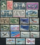 Франция 1946-1985 гг. • Авиация • лот 22 разные марки • авиапочта • Used VF