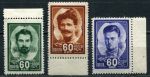 СССР 1948 г. • Сол# 1236-8 • 60 коп.(3) • Герои Гражданской войны • полн. серия • MH OG XF+