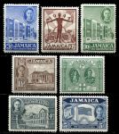 Ямайка 1945-1946 гг. • Gb# 134-40 • 1½ d. - 10 sh. • Принятие новой Конституции • полн. серия • MH OG VF • ( кат.- £18 )