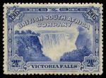 Родезия 1905 г. • Gb# 95 • 2 ½ d. • Водопад Виктория • (перф. - 14) • MH OG VF ( кат.- £20 )