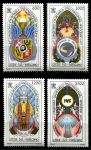 Ватикан 1997 г. • Mi# 1217-20 • 650 - 2500 L. • Международный евхаристический конгресс, Бреслау • полн. серия • MNH OG XF ( кат.- € 7 )