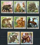 Экваториальная Гвинея 1976 г. • Фауна Европы и Азии • дикие животные ( 8 марок ) • Used(ФГ) XF