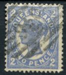 Квинсленд 1907-1911 гг. • Gb# 303 • 2 d. • Королева Виктория • стандарт • Used VF ( кат. - £9 )